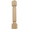 Ekena Millwork 5"W x 5"D x 35 1/2"H Raymond Reeded Cabinet Column, Cherry COL05X05X35RACH - alternate 1